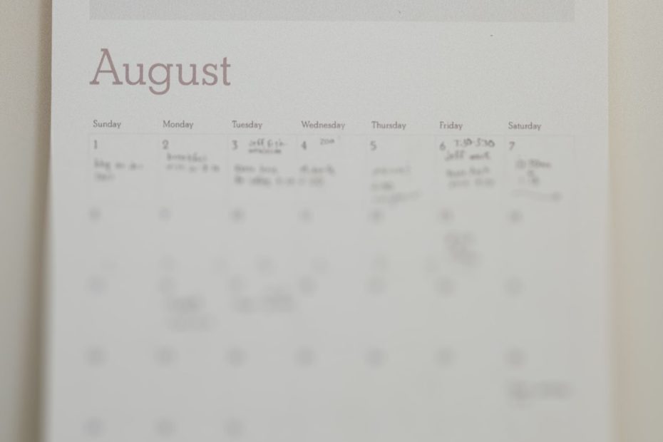 august