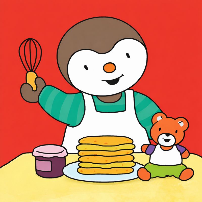 T'choupi Fait Des Crêpes